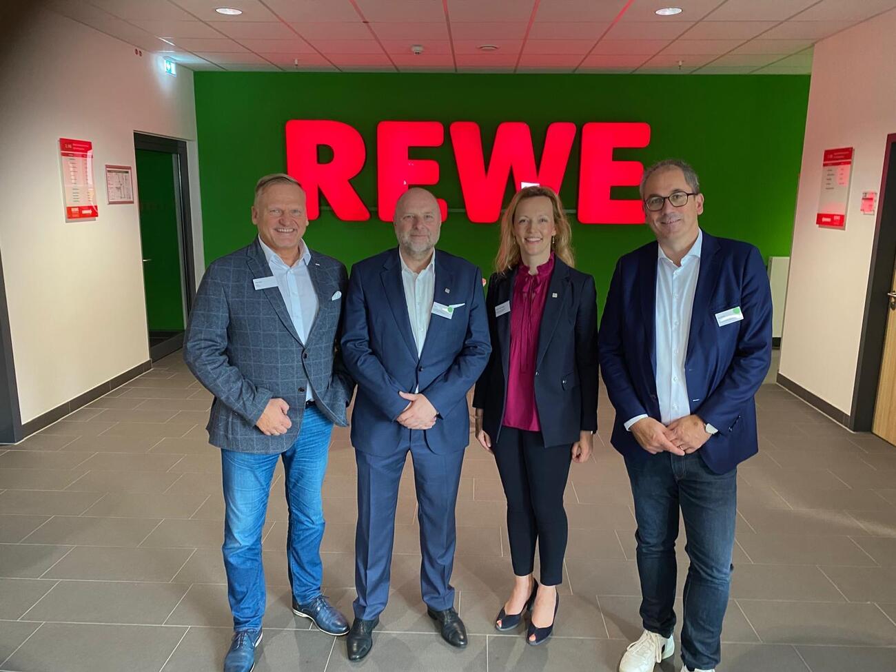 Rewe Eröffnung in Magdeburg